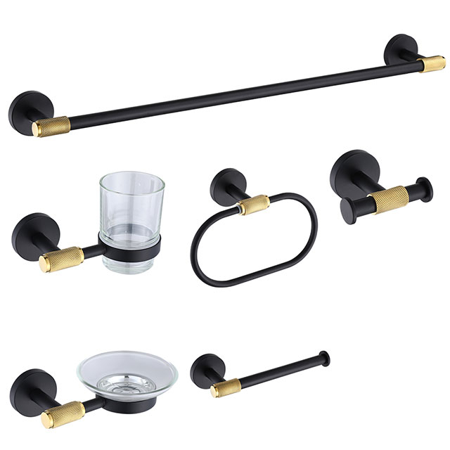 YF66114 Luxuria Domus Bathroom Products Accessories Set Fitting Washroom Fittings For Hotel linteum eculeo Zinc mixtura immaculata ferro