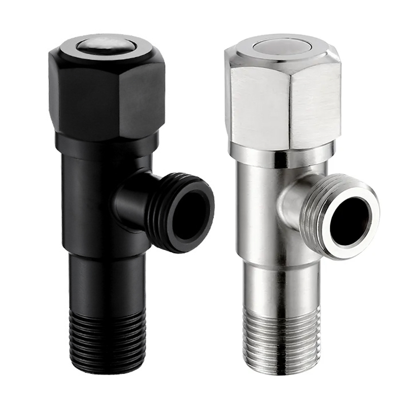 YF230400004 Steel Bathroom Shower shut off Valve Hot Frigid Aqua Angulus valvae aqua immaculata Hibera angulus stop valvae