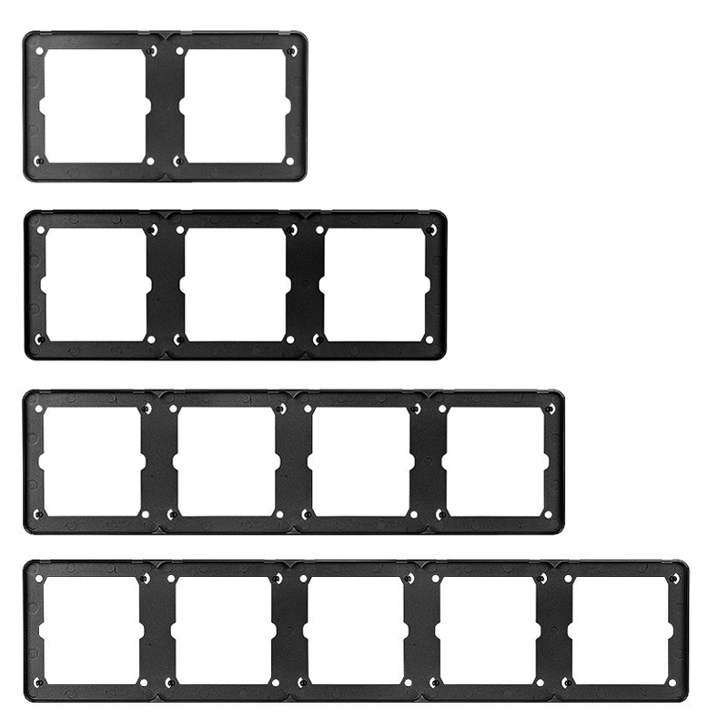 YF320100002 Different Wall Switch Socket Frames 1 Gang Frame Modular Design for Hotel