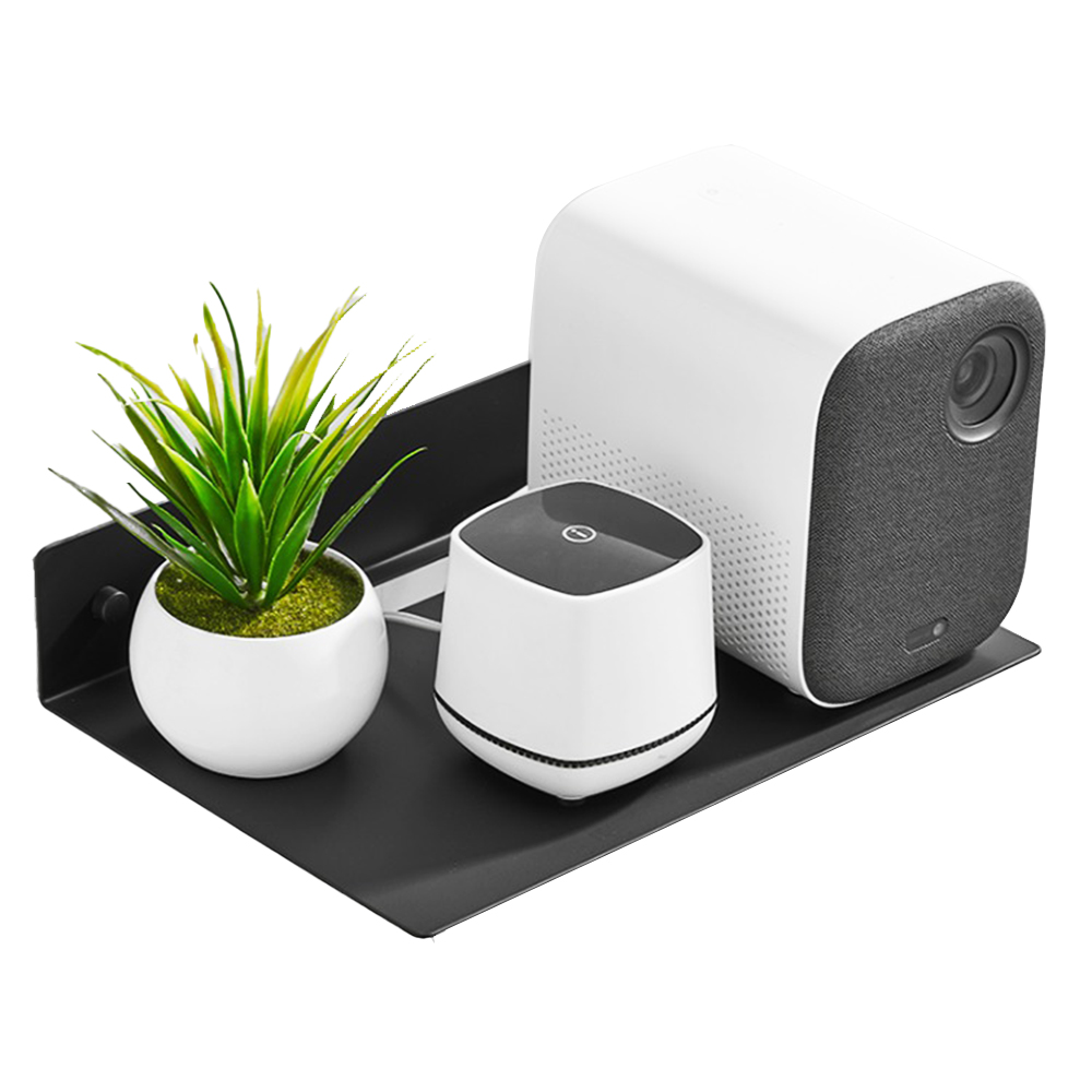 YF5332 Home Accessories Living Room Bedroom Projector Wall Mounted Bracket Router Bracket Storage Rack Set-top box eculeo