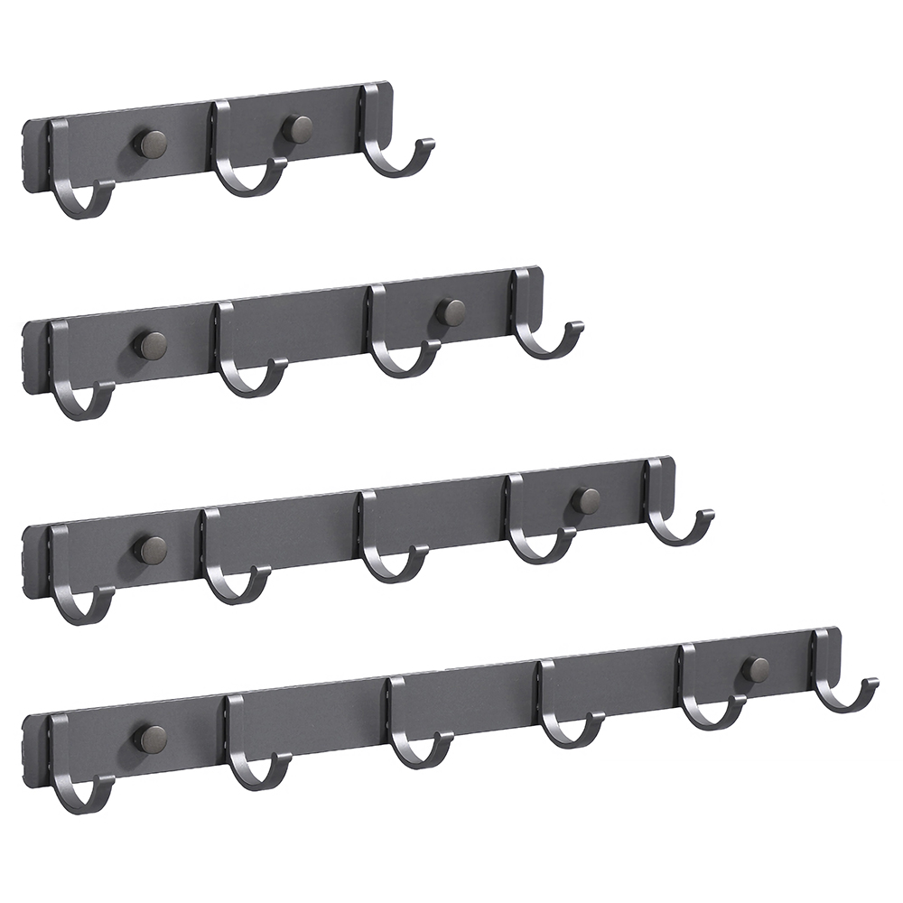 YF9105 Wall Hooks Racks Haning Row Hooks pro Tunica Hat Linteo Purse Robes Mudroom Bathroom Entryway