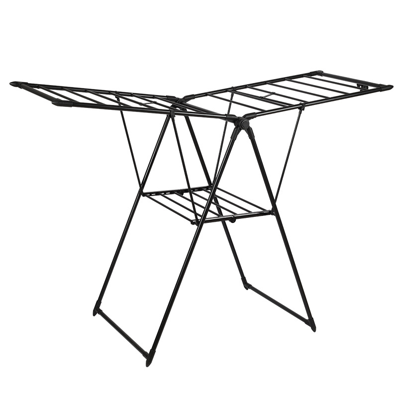 YF7128 Жиналмалы кір жууға арналған кептіргіш, реттелетін тіреуіш бар, кеңістікті үнемдейтін, биіктігі реттелетін шағалалары бар, жабық ауада пайдалану