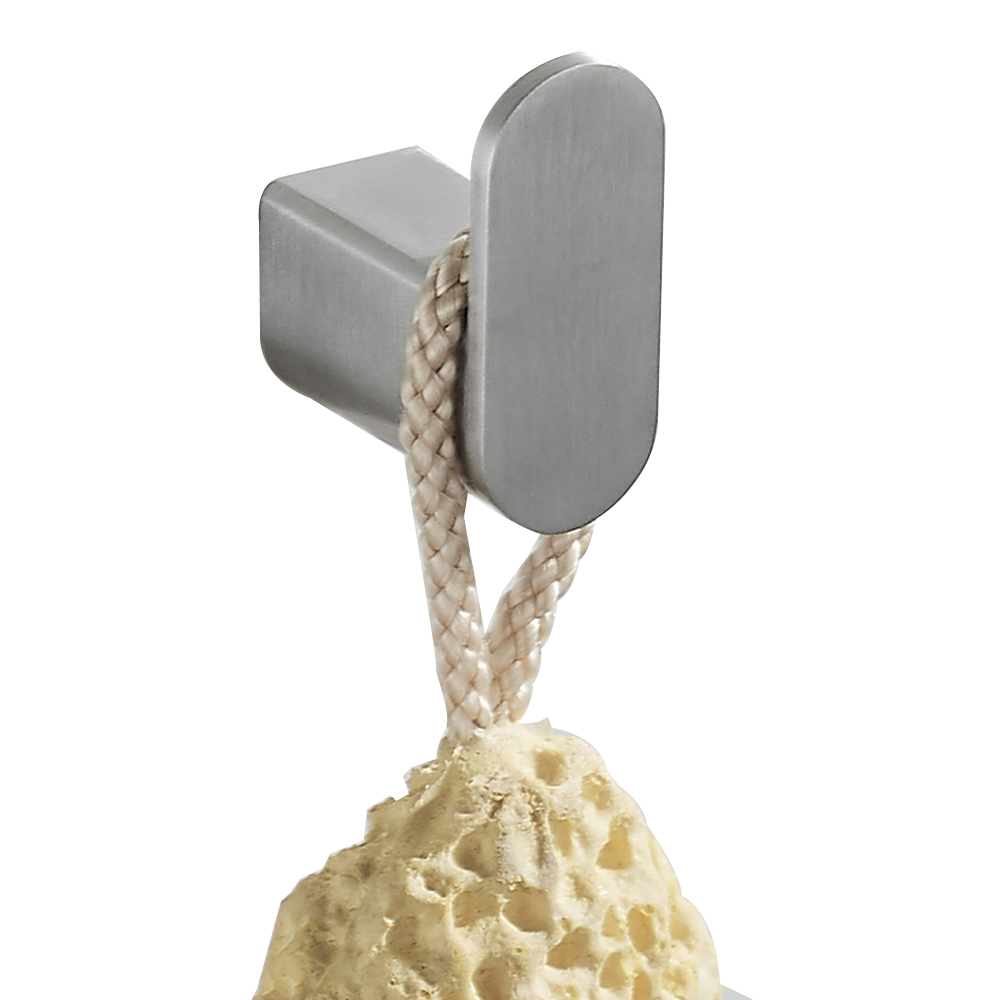 YF64104 Жуынатын бөлмеге арналған пальто мен халатқа арналған қабырға ілгектері Орнату оңай баспайтын болаттан жасалған 304 материалдан жасалған сүлгі ілмектері