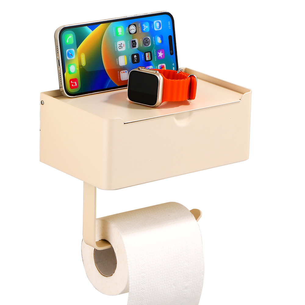 YF3318 Flushable Latrina Paper Dispensator Wall-elevatae infectum Absterget repono instruitur pro balneo usus
