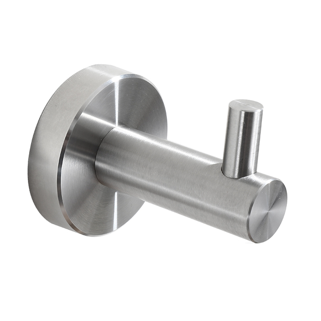 YF64108 Balneum Towel Hooks- SUS 304 Steel Robe Hook Holder, Gravis Duty Coat Hook for Bathroom Livingroom Hotel Kitchen Garage
