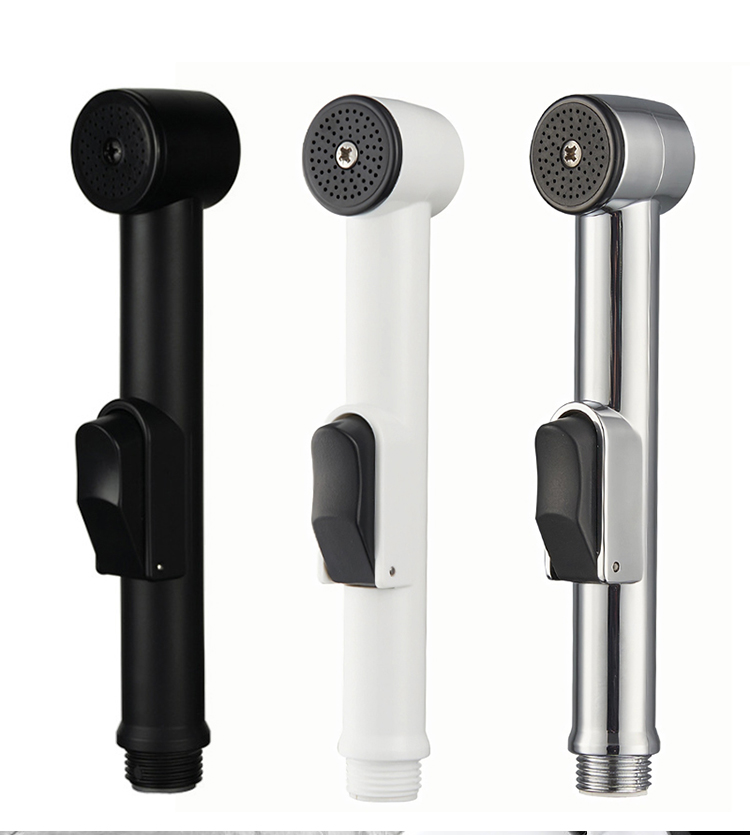 YF230200001 High Pressure Spray Hand Shattaf Bidet Sprayer Plastic Shattaf toilet bidet latest design beautiful and firm bidet COLLUM