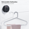YF7119 Umbraticis Vestimenta siccatio Clothesline Punch-Free lavatio linea Steel Wire Clothesline ad SOLARIUM 5M