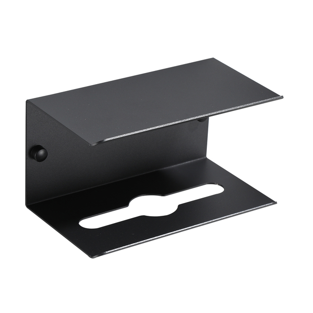 YF3302 Metal Aluminium Kitchen Towal Holder Wall Mounted Paper Tissue Holder Home Hotel Bathroom Kitchen Black European Paper Holder