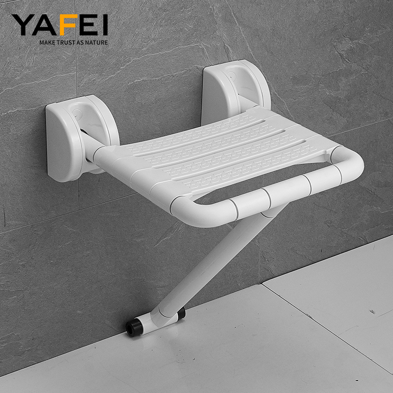 YF68119 imber Sellam Foldable Wall Shower Sellas Wall Mounted Shower Sedes et Cathedra Folding - Bath Bancus pro Senes Disabled auxilium lavandi Anti-Slip