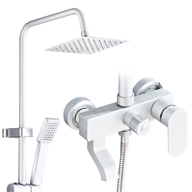 YF230530017 Imber Faucet Set Rainfall Shower Set Ratio Luxuria Handheld Head Bathroom Shower System Set