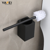 YF5601 Spatium Aluminii Bathroom Toilet Peniculus Holder Kit Adhesive Wall Mount Toilet Brushes with Long Handle 14' Space Salvia Toilet Peniculus 