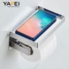 YF62105-1 Сөресі бар дәретхана қағазы ұстағышы ss-304 тот баспайтын болаттан жасалған қабырғаға қондырылған ваннаға арналған хром дәретхана роликтері