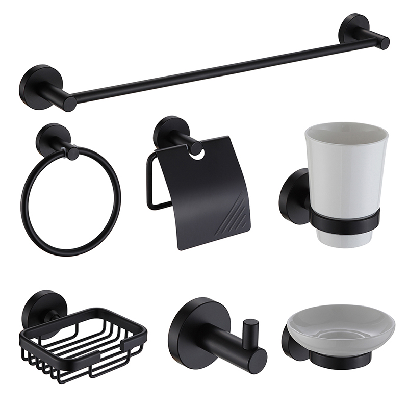 YF1313 Жуынатын бөлмеге арналған алюминий көп функционалды алты бөліктен тұратын сүлгі сөресі Жуынатын бөлме қалыңдататын тегін перфорацияланған сөре Қарапайым сақтауға арналған қабырға сүлгі сөресі жинағы