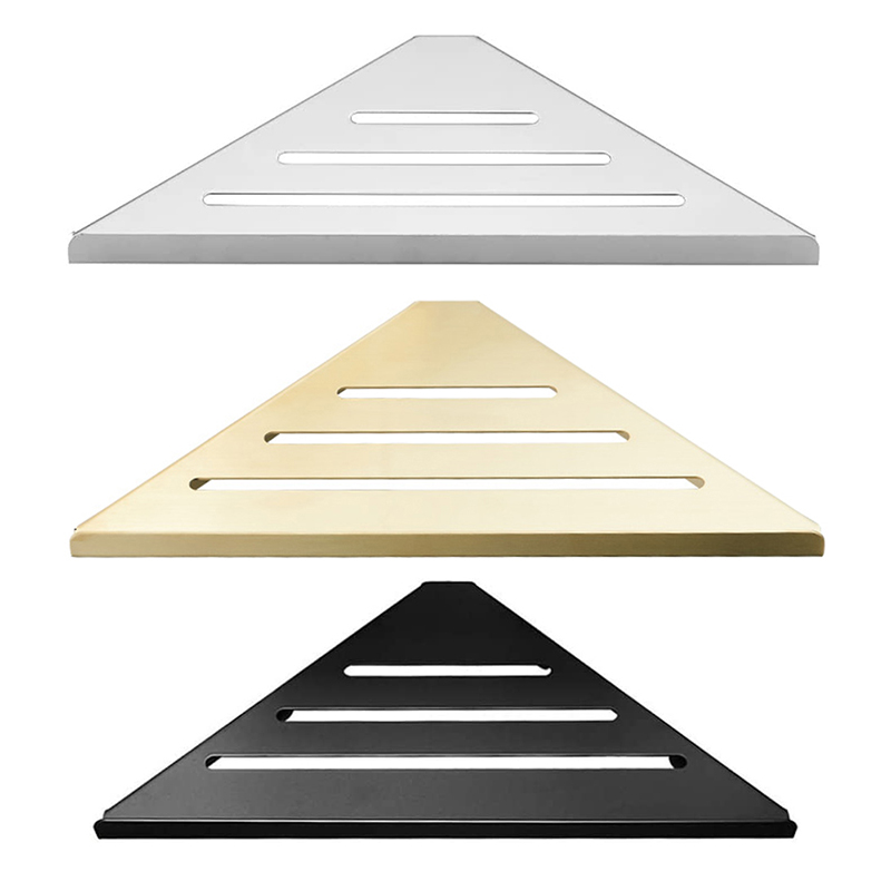 YF61107 Қабырғаға орнатылатын металл ас үйге арналған бұрыштық сөрелер Ваннаға арналған штатив сөрелері сақтауды ұйымдастырушы Ас үйді ұйымдастыру