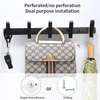 YF9115 Metal Coat Hook Rail para sa Coat Hat Towel Purse Robes Anti-Rust Clothes Hook para sa Entryway