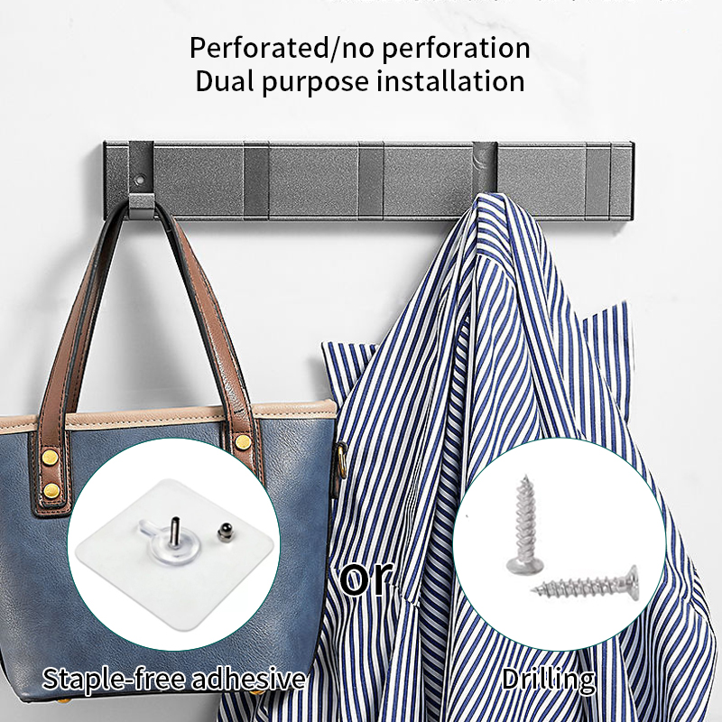 YF9150 Жиналмалы жасырын пальто ілгектері Ауыр жұмыс істейтін қабырға ілгектері Жуынатын бөлмелерге арналған сүлгі ілмектері Алмалы-салмалы пальто ілгегі Ғарыш кеңістігі Алюминий қабырға ілмектері Шкафқа арналған ілулі ілмектер Шарфқа арналған ілмектер Шляпа халатын кілті әмиян сөмкесі 