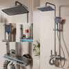 YF230530032 Shower Faucet Set cum XII Inch Imber caput et Handheld Imber caput fixtures