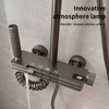 YF230530050 Bathroom Full Shower System Luxuria Shower Ornamentum 4 Functions Shower Set