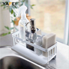 YF500100011 Kitchen Sink Organizer Countertop Rustproof Soap Dispensator Holder Spongia Holder for Kitchen Sink