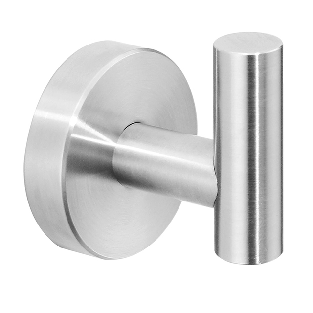 YF64111 304 Steel Bathroom Kitchen Wall Mounted Hat Towel Coat Robe Hanger Hook
