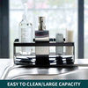 YF500100011 Kitchen Sink Organizer Countertop Rustproof Soap Dispensator Holder Spongia Holder for Kitchen Sink