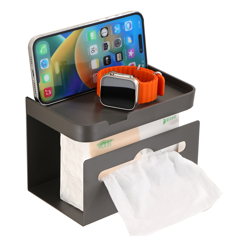 YF3323 Суға төзімді тот баспайтын болаттан жасалған ваннаға арналған дәретхана мата орамасының ұстағышы Жуынатын бөлмеге арналған сөре қағаз сүлгі диспенсерінің қорапшасы орама орамасының ұстағышы